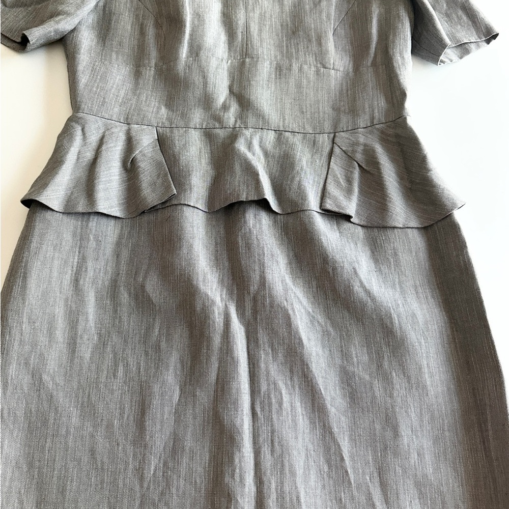 ANTONIO MELANI Elegant Gray Dress